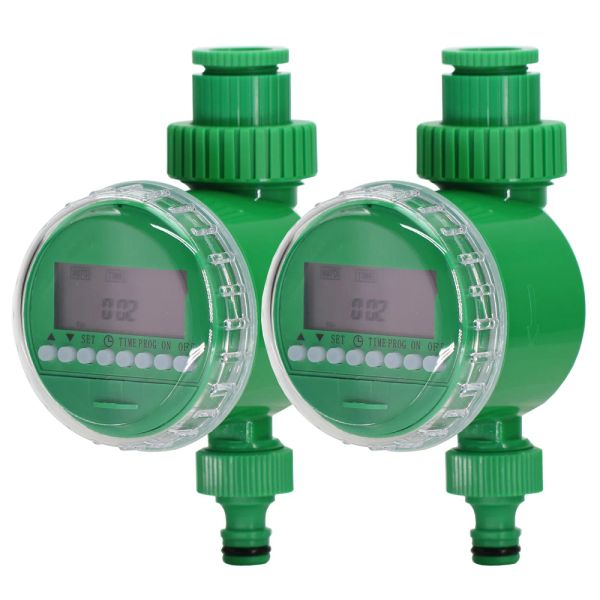 Timer MUCIAKIE Timer automatico dell'acqua Irrigazione Digitale programmabile Tubo da giardino per prato Rubinetto dell'acqua Controller LCD Modalità automatica e manuale