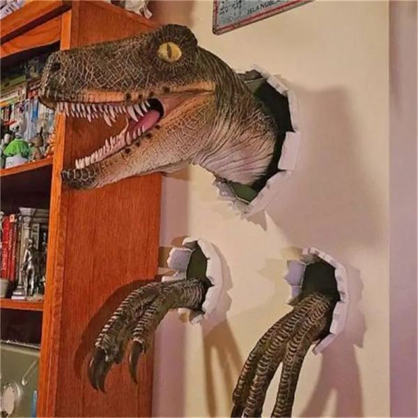 Sculture 3D Dinosauro Film Arazzo Appeso a parete Dormitorio Arazzo Art Home Decor Arazzo Applicabile Tovaglia Copridivano