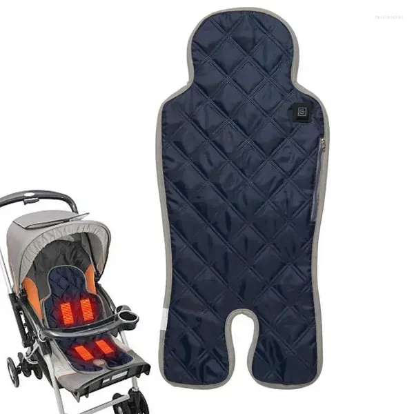 Ковры с подогревом через USB, подкладка для автомобильного сиденья для младенцев, удобный детский коврик для стульчика, портативная коляска с подогревом, аксессуары для дома