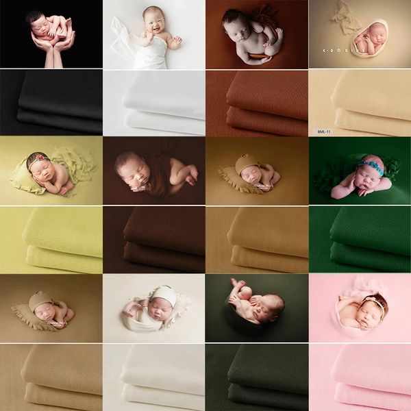 Born Pography Props Soft Wrap Grovet Bop coperta Fabricali elastrabili per lo studio in posa per bambini che tirano Accessori PO 240410