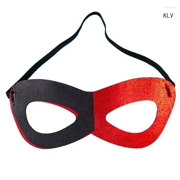 Articoli per feste Costume di Halloween Maschera da clown Travestimento Mezza faccia Mardi Gras per i festival