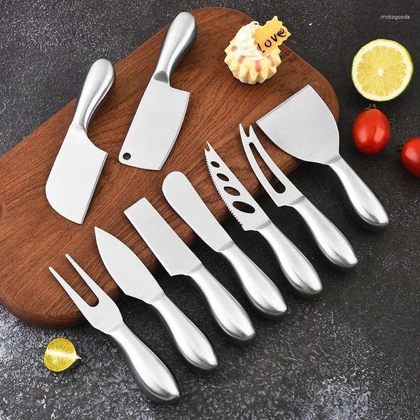 Conjuntos de louças Faca de Queijo Garfo de Frutas Utensílios de Mesa Domésticos Pá de Corte de Pizza Casa Utensílios de Cozinha Corte Pão Bolo