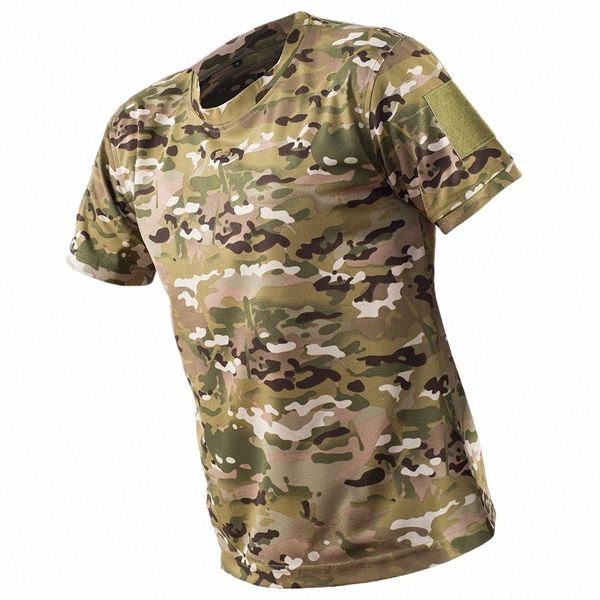 Mege Männer Taktische Camoue Multicam T-shirt Schnell trocknend Militär Kampf Armee Camo Kurzarm T-shirt Jagd Kleidung K0r7 #