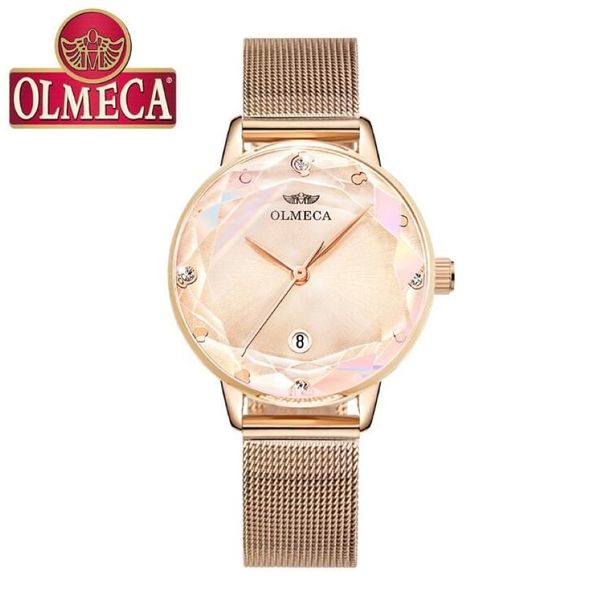 Nuovo semplice orologio da donna alla moda Orologio da donna al quarzo carino Ins Style Ultrasottile 10mm Acciaio inossidabile 30M WaterProof313b