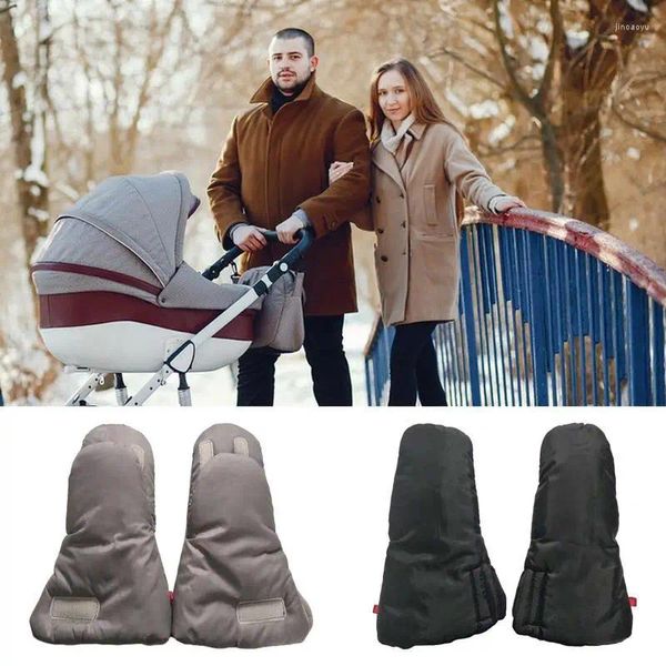 Pagni passeggini Muff Muff Accoglienti guanti caldi per accessori carrello manette a carrello da golf pisolino inverno inverno