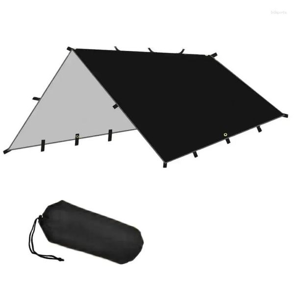 Zelte und Unterstände Cam Zeltplane 4X4M/4X/3X Touristisches Picknick Survival Sun Shelter Shade Canop Outdoor Beach Wasserdichte Markise Drop Deliv Otqmy