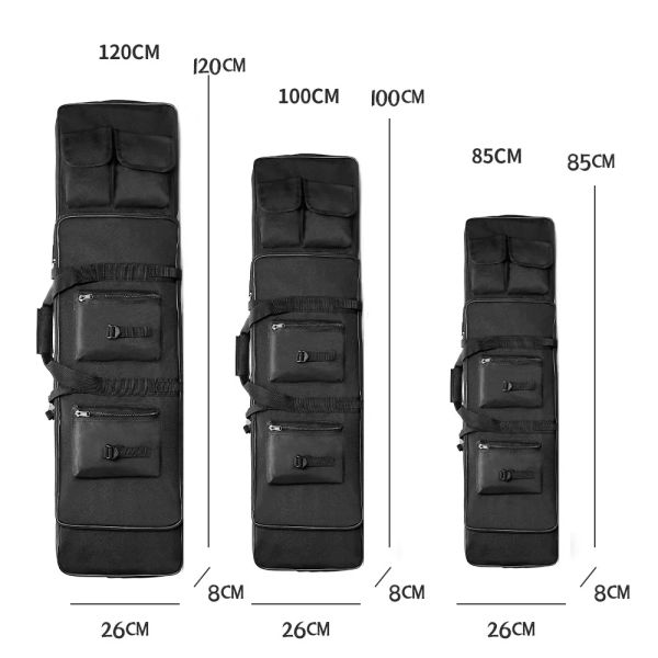 Sacchetti 0,85 m 1 m 1,2 m di fucile da pistola da pistola tattica tattica zaino militare per la fondina di sniper sparare a caccia di botoni accessori da caccia