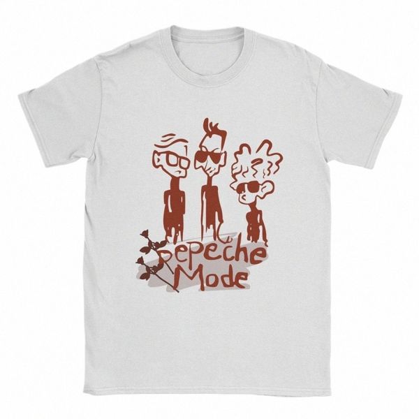 Neuheit DM Band Roses Depeches-Modus T-Shirts für Männer o Hals 100% Cott T-Shirts Kurzarm Tees Gedruckte Kleidung K6yi##
