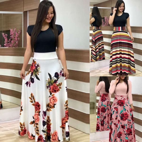 Vestidos africanos para mulheres verão Máximo vestido mulheres roupas 303832