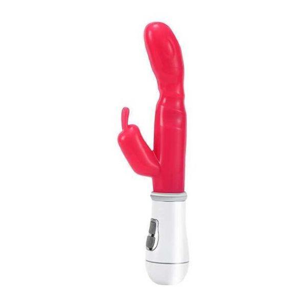 Chic incantato coniglio doppio shock shock stick womens frequenza variabile vibrazione massaggio sessuale che flirt che masturba i prodotti per adulti 231129