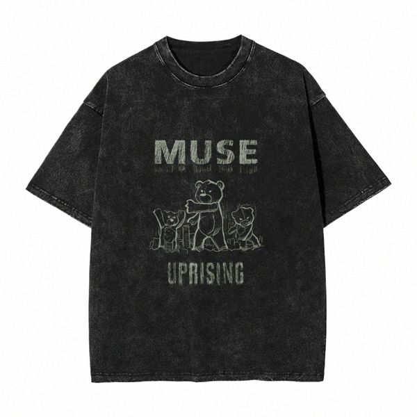 Vintage Mi T-shirt Muse Lose T-Shirts Rock Band Neuheit T-shirt für Männer Sommer Y2K Retro Muster Top Tees O1Ff #