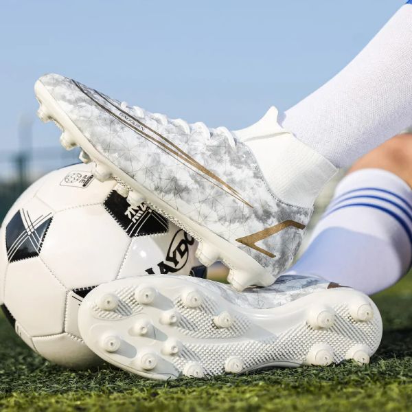 Botas homens de qualidade sapatos de futebol neymar futebol bota futsal chuteira campo treining tênis de gabinete mulher e age/ag/mg infantil