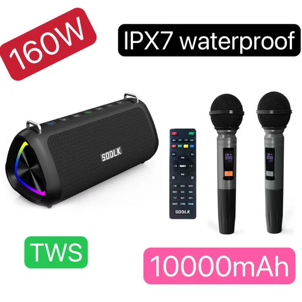 Lautsprecher Tragbare Bluetooth-Soundbox Soundcore IPX7 Wasserdichter Bluetooth-Lautsprecher für PC Boombox Subwoofer Musikbox mit TF USB LXL14