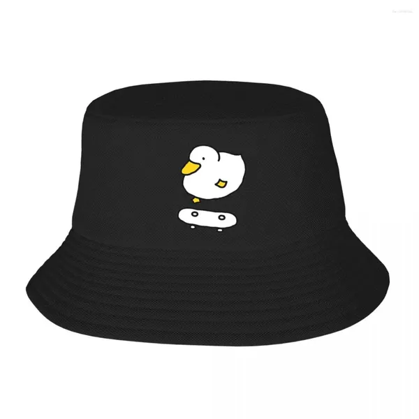 Berretti Duck 01 Cappelli a secchiello Panama per bambini Bob Hip Hop Pescatore Summer Beach Pesca Cappellini unisex