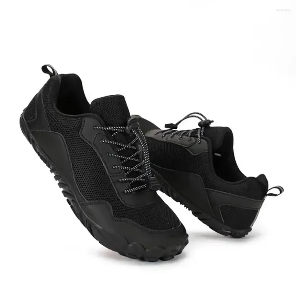 Sapatos de fitness atados nariz redondo verão sem salto botas caminhadas tênis masculino tecnologia esporte marcas topanky ydx1