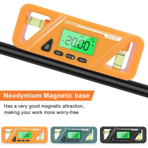 Joiners Präzisions-Digital-Winkelmessgerät, Mini-Messgerät, digitaler Neigungsmesser, elektronisches Universal-Winkelmesser, Holzbearbeitungswerkzeug