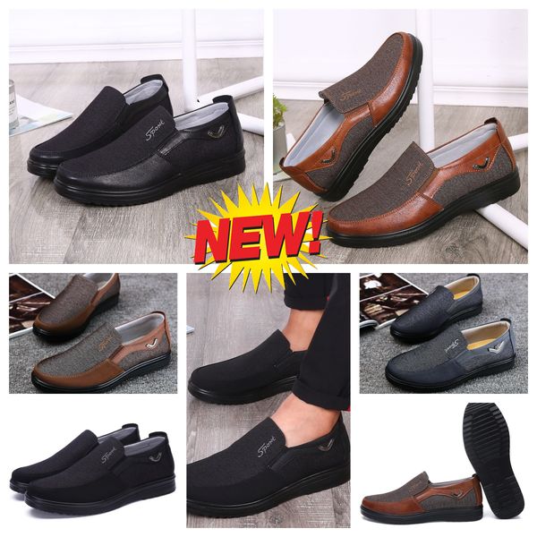 Scarpe casual GAI Uomo Nero Marrone Scarpe a punta feste banchetti Tailleur uomo designer Minimalisti Traspiranti Taglie scarpe EUR 38-50