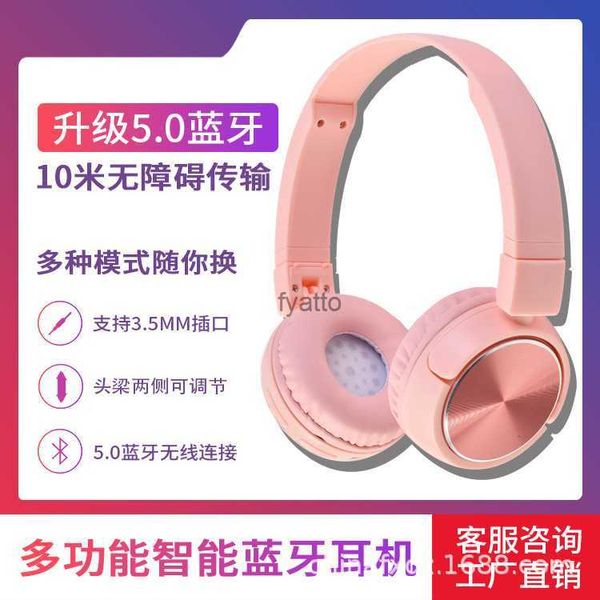 Cuffie Auricolari Fengxing BT2068 Bluetooth con bassi pesanti Giochi sportivi Telefono e computer wireless Universali H240326