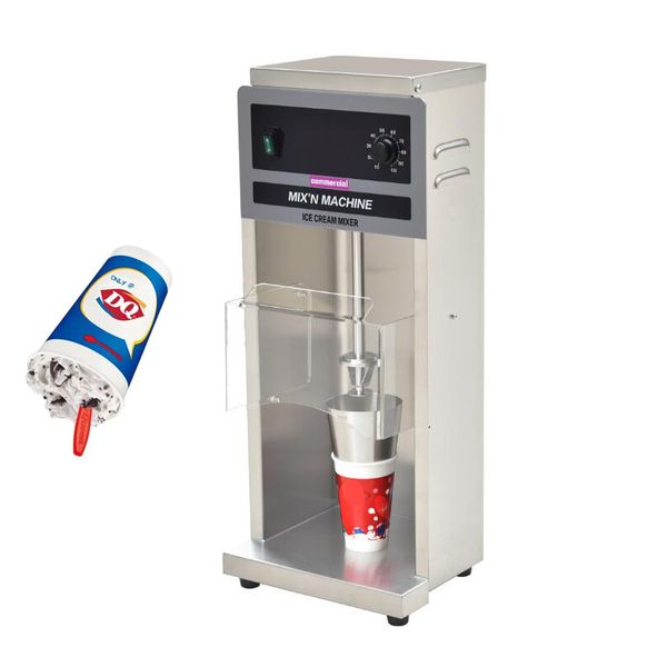 Kommerzieller Eismixer Automatische MC Flurry Machine Gefrorene weiche Eismixer -Joghurt -Maschine mit Löffeln