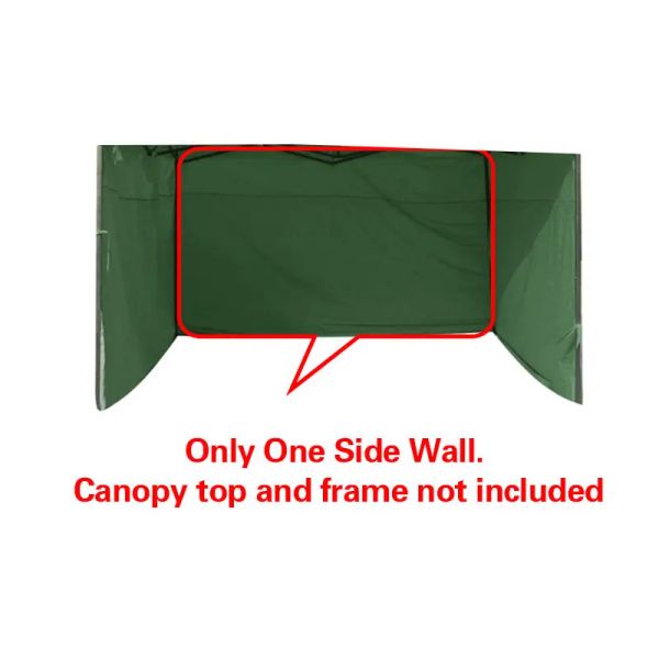Kit Tenda da campeggio portatile antipioggia per pareti laterali Tessuto Oxford impermeabile Giardino esterno Spiaggia da campeggio Tenda per feste Tenda laterale 24 stili