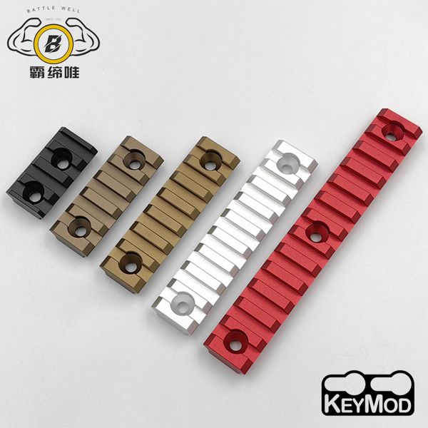 Keymod System Metallschiene CNC Bumblebee Fish Bone MI Fish Bone Rail Bar Keyhole Special