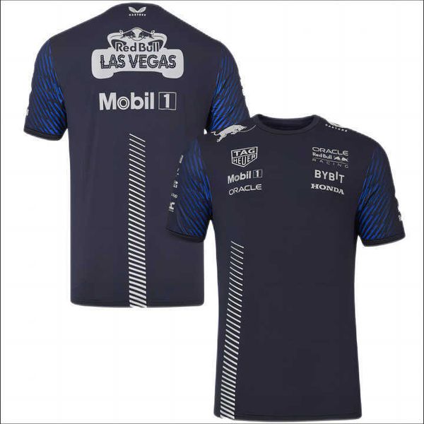 Uniforme esportivo da equipe F1, uniforme de corrida, camisa de ciclismo, secagem rápida, verão, trabalho, carro, camiseta de manga curta