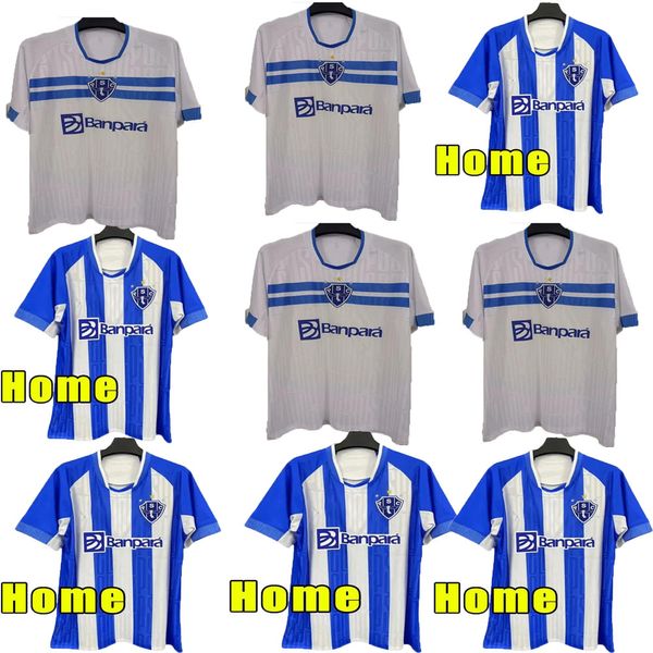 2024-25 Paysandu Sport Club Home Fußballtrikots LEANDRO SERGIO ERIC HERNANDEZ BRUNO ALVES DALBERTO Mann Fußballtrikots 2024 25