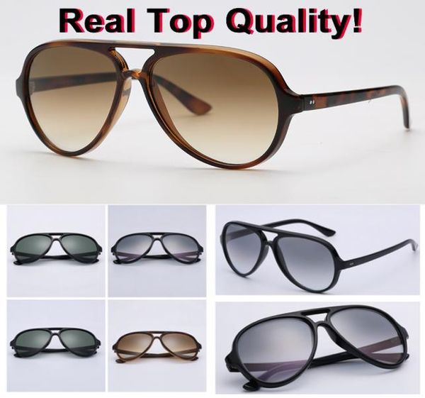 4125 occhiali da sole di marca aeronautica occhiali da sole classici retrò modello 5000 montatura in acetato lenti g15 confezioni originali cat design8973218