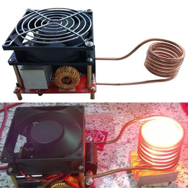 Verwarmers 20A ZVS İndüksiyon Isıtma Kartı Geri Dönüş Sürücü Ocak DC 2436V Mini İndüksiyon Isıtıcı Sıcak Plaka Geri Alım Diy Ateşleme Bobin Isıtıcı