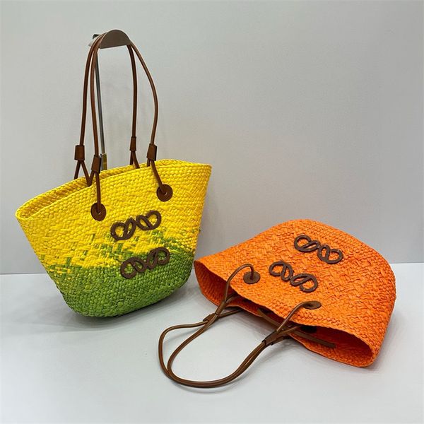 Женские вязаные крючком соломенные сумки для травы, модные летние сумки большой емкости HOBO в богемном стиле, пляжная сумка с ручкой, женские дизайнерские сумки на плечо, большая сумка