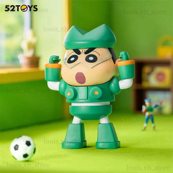 Blind Box 52Toys Blind Box Crayon Shin-chan Funny Cosplay Action Figur Populäres Sammelspielzeug Heißes Spielzeug Süßes Figur kreatives Geschenk T240325