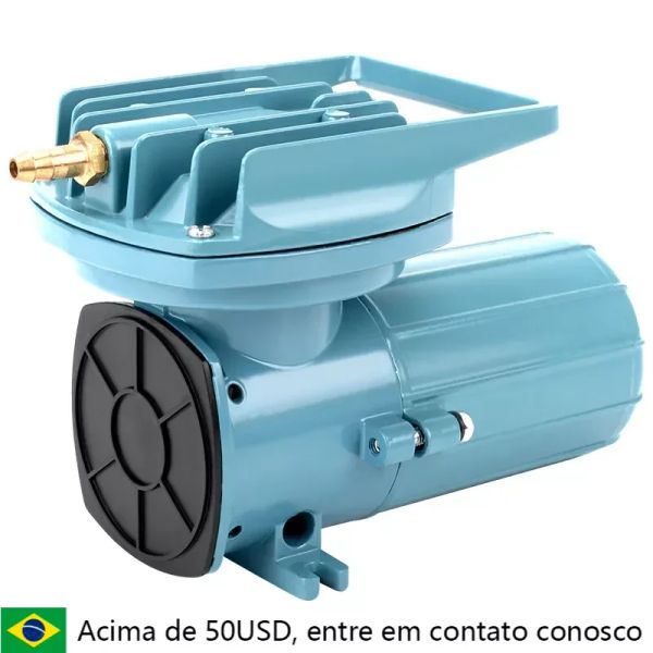 Accessori RESUN MPQ Acquario Stagno di pesci Pompa di aria elettromagnetica Batteria per auto Accendisigari Batteria Pompa di ossigeno DC Pompa di aria 12V 24V