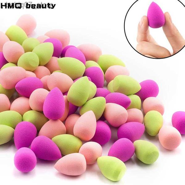 Spuges Applicatori Cotton Mini Makeup Sponge Water Drop Dropse Fedeup Fondazione Fondazione Bugger Concealer in polvere Strumento di bellezza per il trucco liscio Strumento di bellezza Q240325