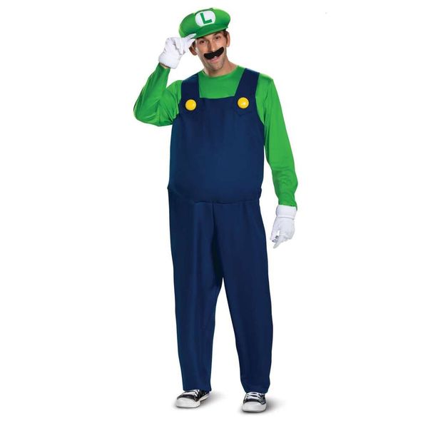 Disfarce Luigi Deluxe Adulto Traje Masculino