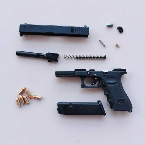 Via Lattea Parco giochi bambola pistola giocattoli pistola portatile T221105 PUBG Glock G17 portachiavi forma Shell Mini M29F modello Desert Eagle Gu Svhjp