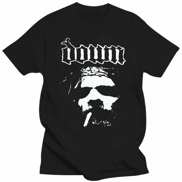 Down Band Phil Anselmo Smoking Face Maglietta Heavy Metal SML-2XL badhabitmerch z96M#