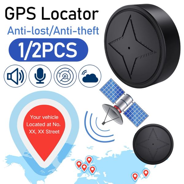 Trackers Mini GPS Tracker auto motociclette moto tracker animali domestici Dog bambini veicolo veicolo localizzante in mini localizzatore antilost