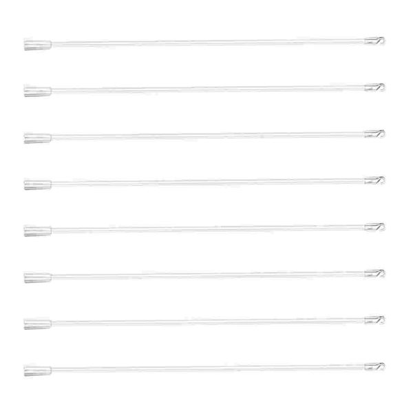 Аксессуары 8 шт. крючки для штор шторы венецианские жалюзи пластиковый открыватель жалюзи оконная палочка вертикальная ручка белый