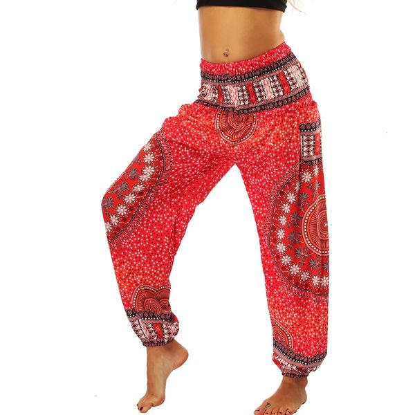 Pantaloni di yoga Harem Modal super morbido pantaloni boemici pantaloni bohimici pantalone boho hippie abiti 240322 240322