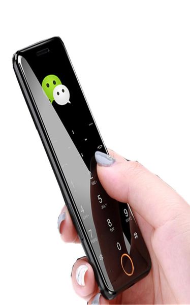 Telefono cellulare Ulcool V6 V66 Originale Ulcool V66 Super Mini Ultrathin Card Telefono con MP3 Bluetooth da 167 pollici mobile a prova di shock c4821147