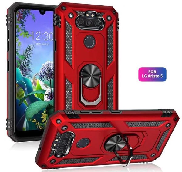 Rugged Armour Kickstand Telefonkoffer für LG K51S K40S K61 K51 K50S K50 TPUPC Back Cover für LG Harmony 4 Stylo 6 5 Aristo 5 41827563