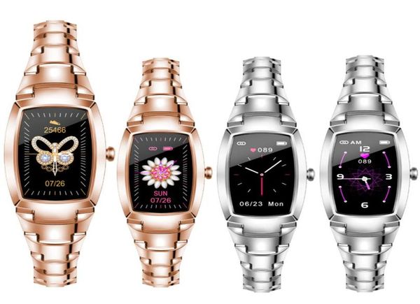 Braceletas de fitness de pulseira H8 Pro Sport Smart Watch Watch Dynamic Dynamic Dinâmico Monitoramento de freqüência cardíaca Bluetooth para Android iOS femal8748579