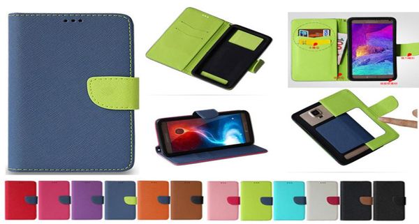 Universal Wallet Cases 49 bis 60 Zoll PU Flip Leder Hülle Credit Card Slot TPU -Cover für iPhone Samsung Oppo OnePlus Xiaomi8241587