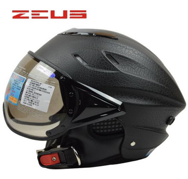 2016 Nuovo ZEUS 125B estate mezza faccia casco da motociclista ABS casco da moto casco da bicicletta elettrico UV personalizzato7840580