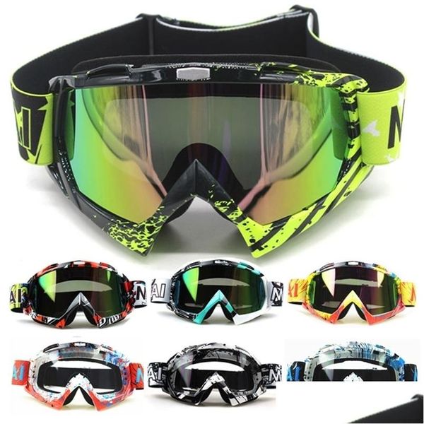 Outdoor-Brillen Nordson Motorradbrille Radfahren Mx Offroad Ski Sport ATV Dirt Bike Rennbrille für Fox Motocross 220912 Drop De Dhkux