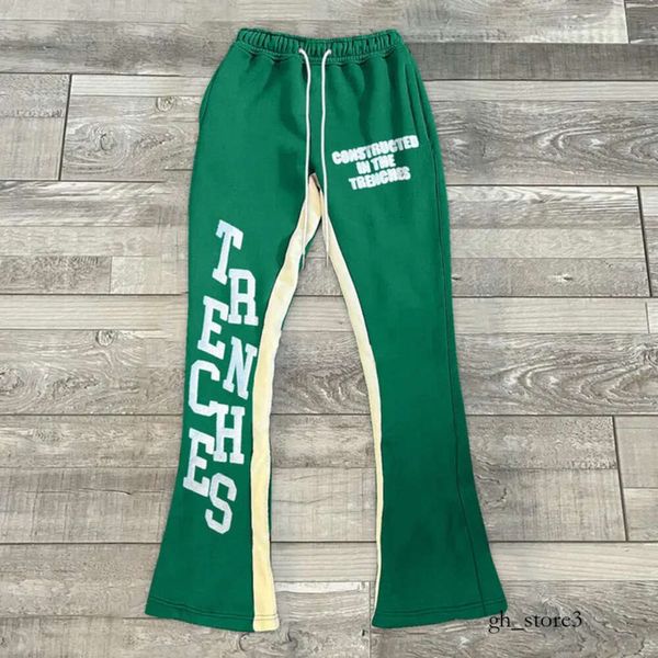 GalleryDept Sweatpants Designer Erkek Pantolon Grafik Baskı Vintage Street Giyim Mikro Streç Parlamış Pantolon Erkekler Gevşek Sıradan Spor Joggers Sweetpants Lanvin 840