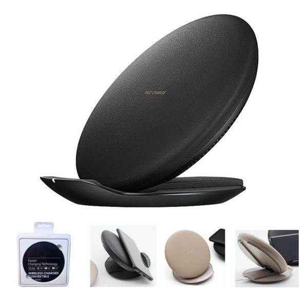 Für Samsung S8 Schnellladung QI Wireless Charging Pad Cabrio Ständer für iPhone X 8 Samsung Galaxy Note 8 S8 Plus S7 S69171686