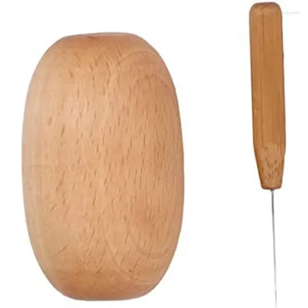 Dekorative Teller, hölzerne Stopf-Ei-Socken, Nähwerkzeuge, weit verbreitet mit Nadel für Kleidung