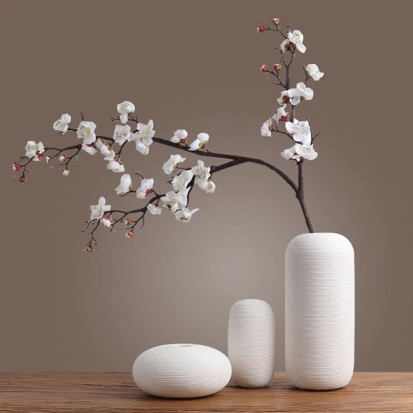 Filmes decoração de vaso de cerâmica, moderno, simples, estilo zen japonês, dispositivo de secagem de flores, casa de chá, hotel, sala de estar, varanda