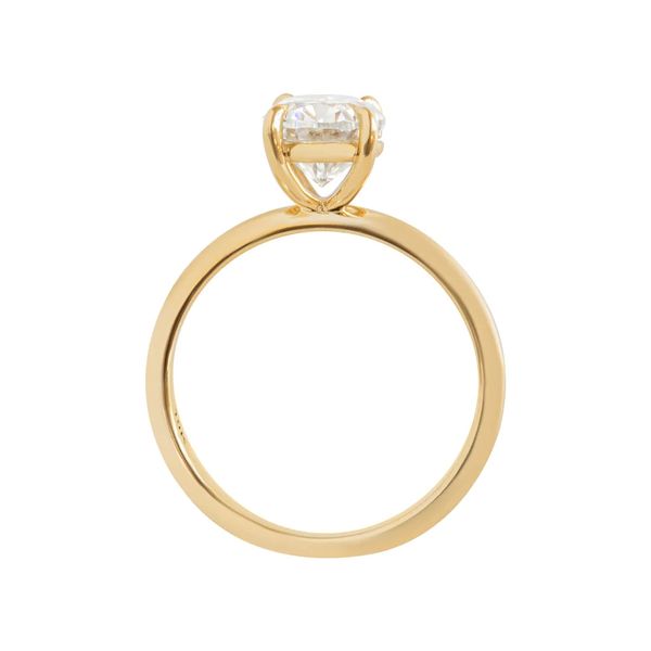HERA JACKSON OVAL anello con motivo diamante anello classico stessa replica Logo del marchio di alta gioielleria di lusso con scatola in oro rosa Regali di compleanno di San Valentino